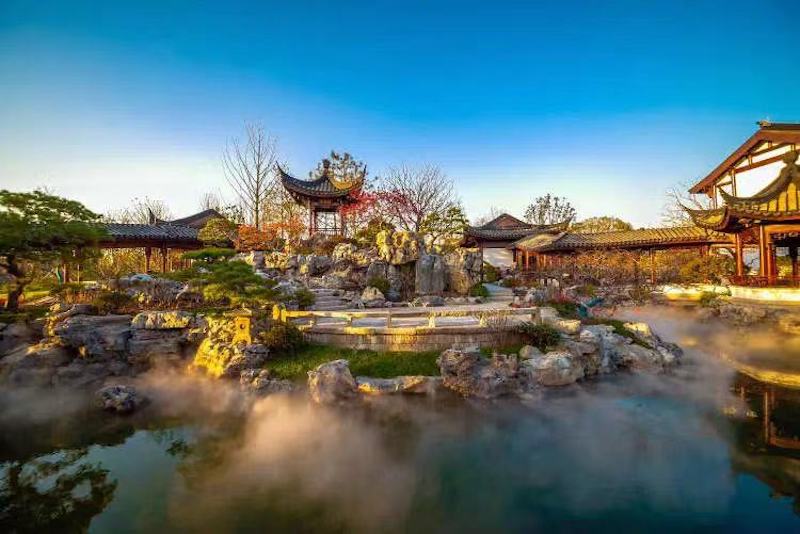 上海古城公园风景欣赏,上海初现世界风景