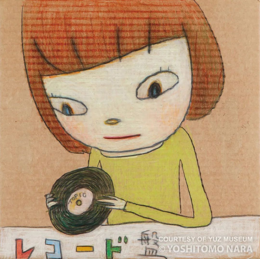 奈良美智情绪表达,奈良美智眯眯眼