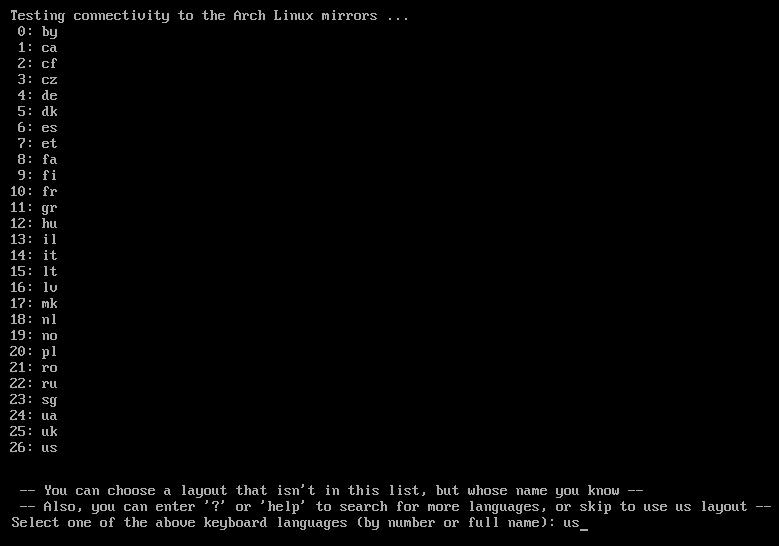 安装和使用archlinux超详细教程,archinstall脚本