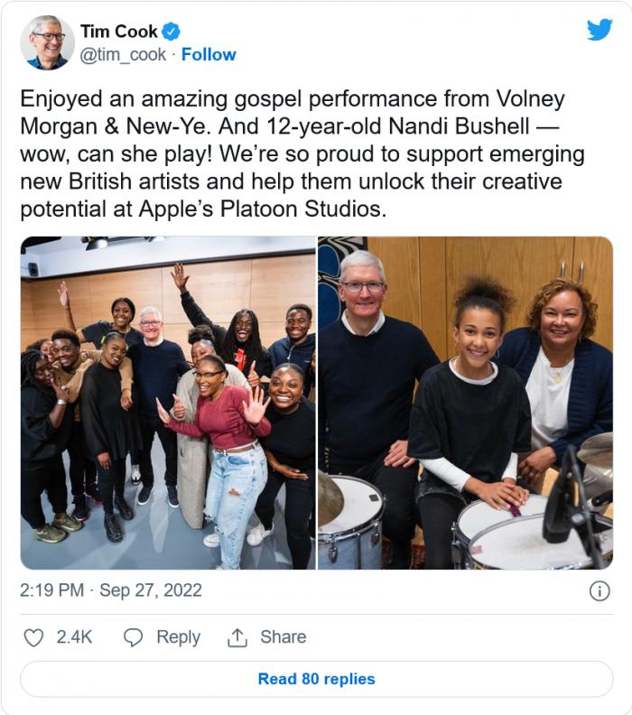 蒂姆库克开场,蒂姆库克斯坦福大学演讲