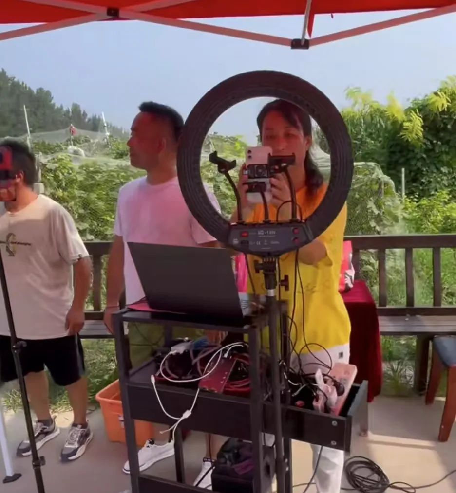 200名女主播“红透”乡野大地！陵城区“陵呈云仓”妇建联合体带货销售农产品50余万元