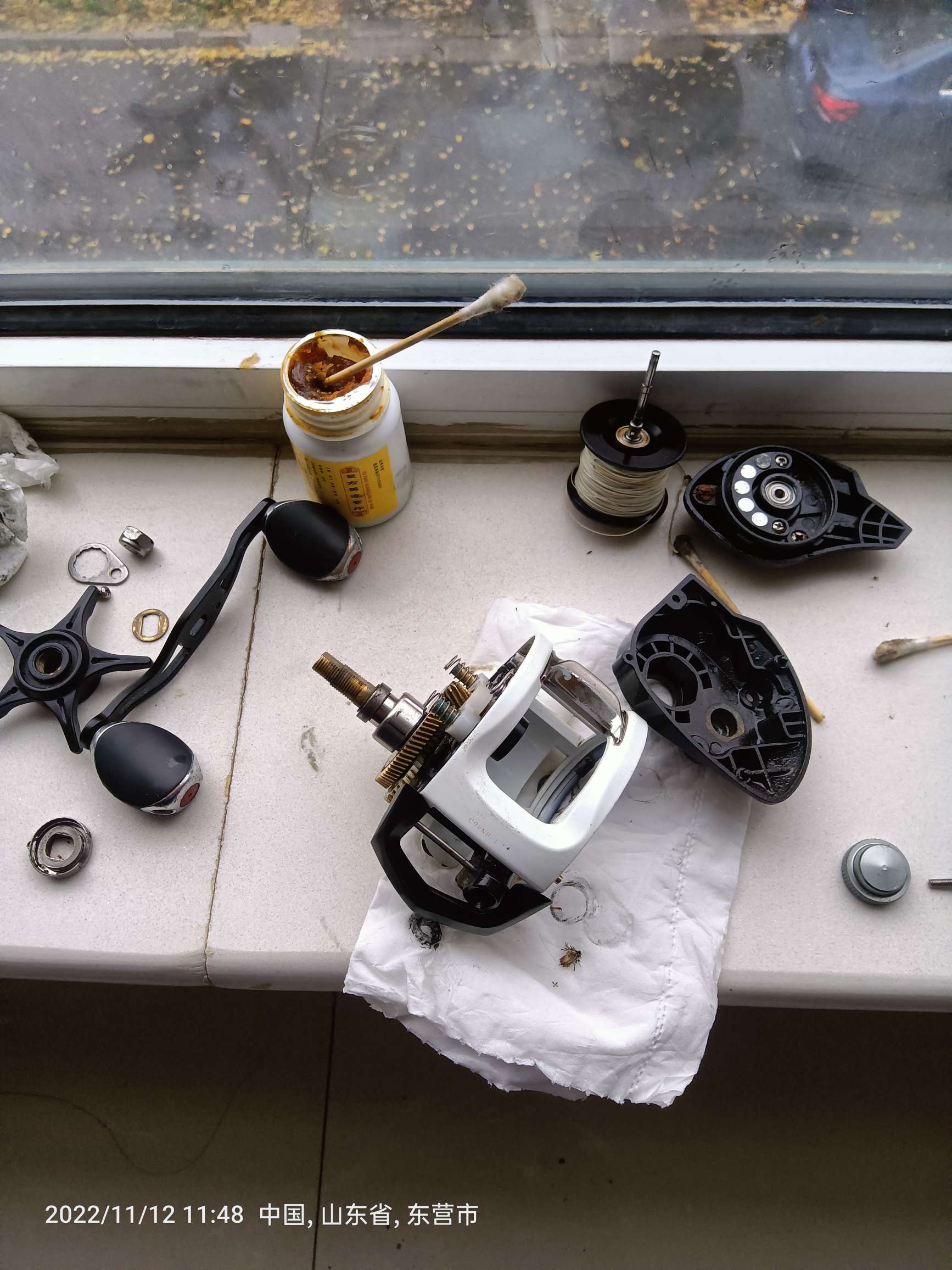 拆解各种水滴轮的方法,品钓c9水滴轮保养拆解