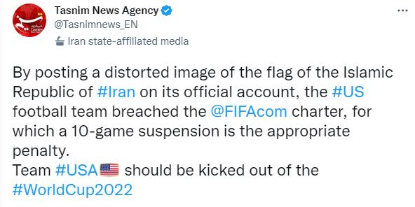 伊朗要求将美国逐出世界杯吗,伊朗对美国队世界杯