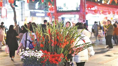 元旦节刊·花市|花如海人如潮，行过花街才过年