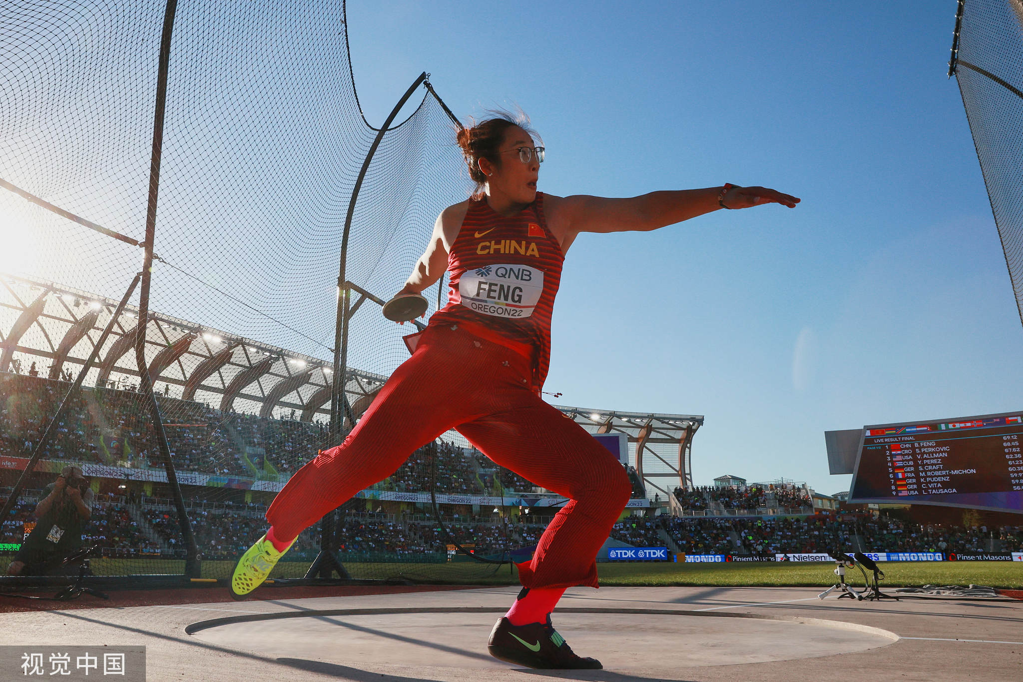 冯彬训练视频,冯彬卫冕