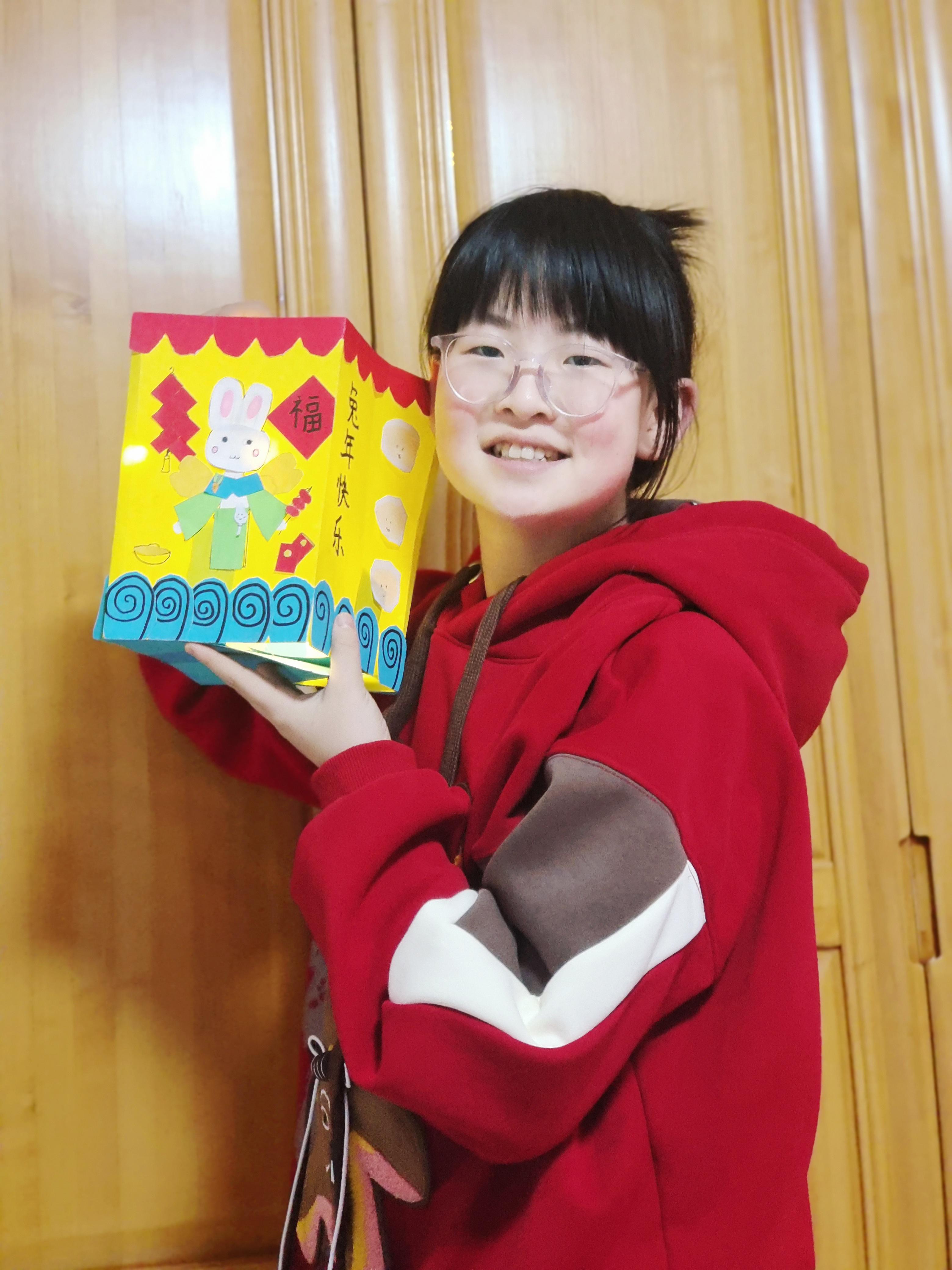 小学生做的新年灯笼一等奖,灯笼手工制作小学一等奖古风
