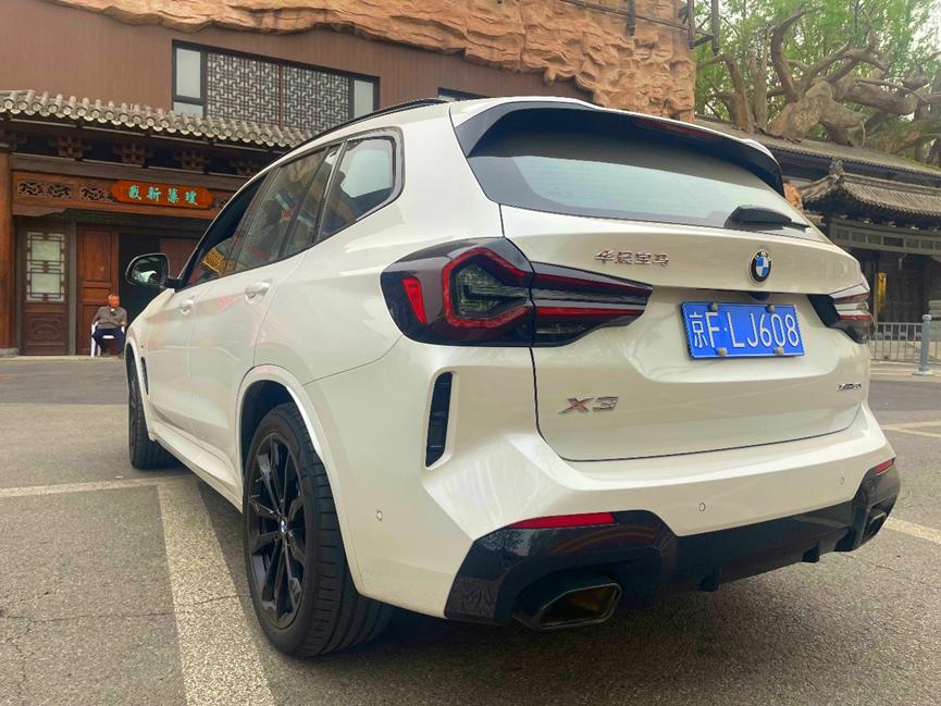 动感奢华suv全新宝马x3m实拍解析,宝马x3尊享型m运动耀夜