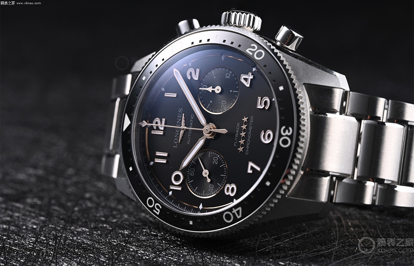 先行者系列飞返计时腕表,飞返计时先锋浪琴