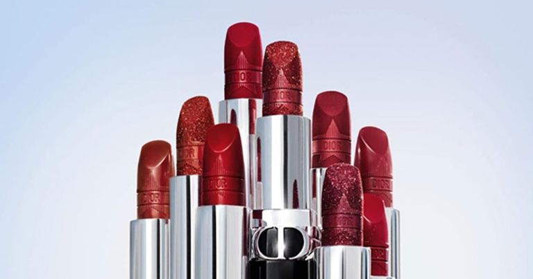 迪奥唇膏星耀极致光芒,迪奥艳蓝金唇膏星光