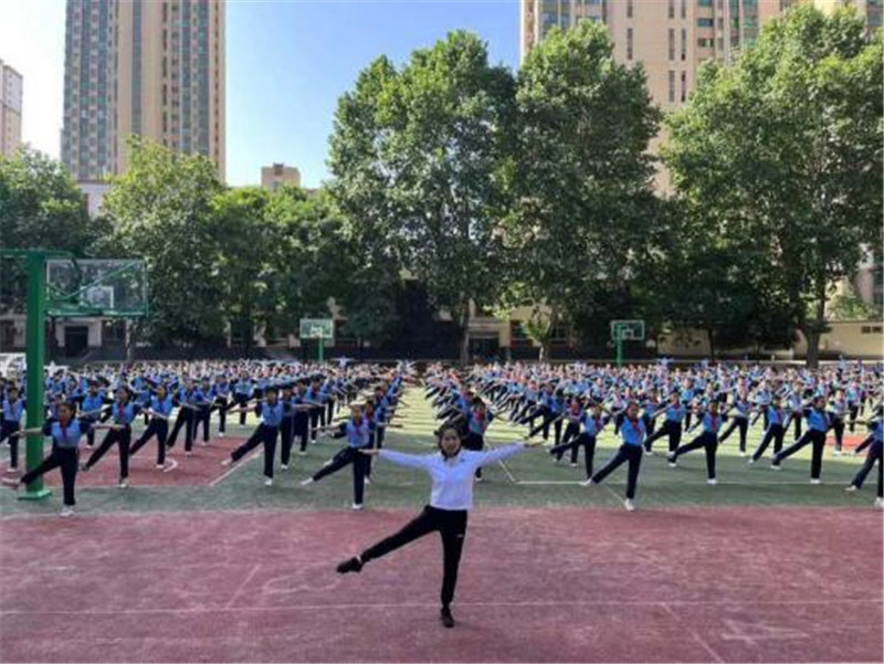 甘亭中心校阳光体育大课间,汶阳镇阳光体育大课间