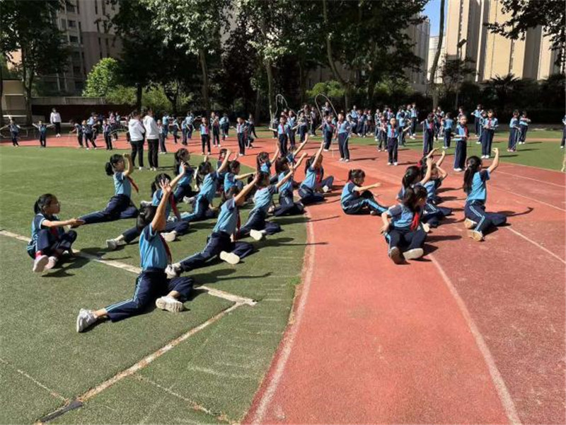 甘亭中心校阳光体育大课间,汶阳镇阳光体育大课间