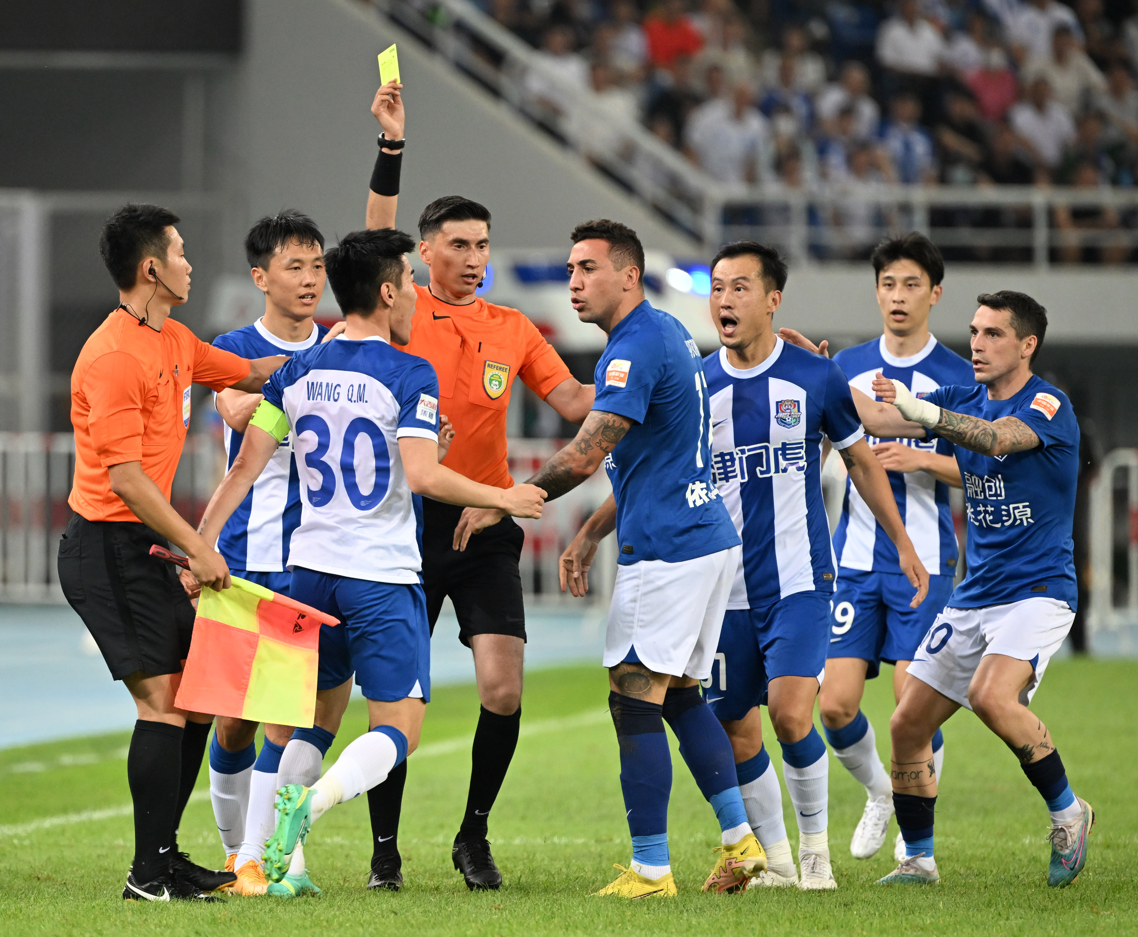 中超武汉三镇天津比赛直播,中超天津津门虎1-2武汉三镇