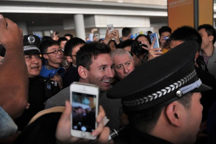 梅西北京机场“被拒”?真相来了