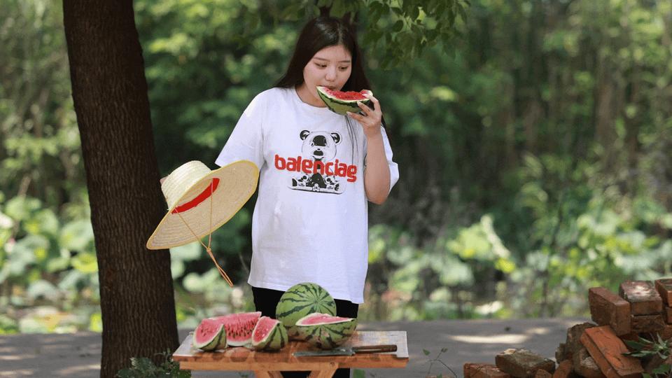 华容区*团蒲**乡，瓜瓜甜到冒泡