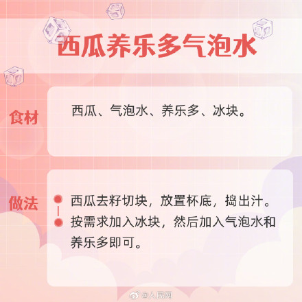 自制清凉解暑超容易的小饮品,自己在家做好喝的消暑饮品