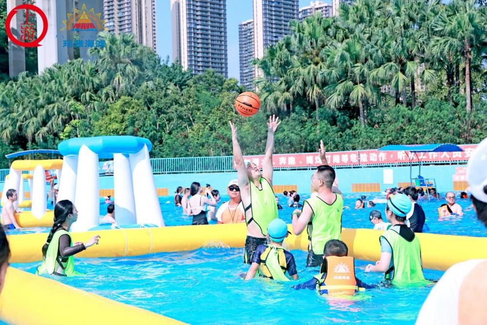 “大兵小将”奋战玛雅海滩！重庆“水BA”第四轮诞生“水花兄弟”！